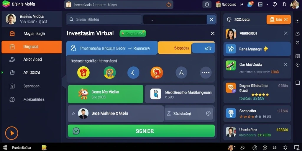 Tampilan antarmuka FASTWIN77 yang sangat menarik.