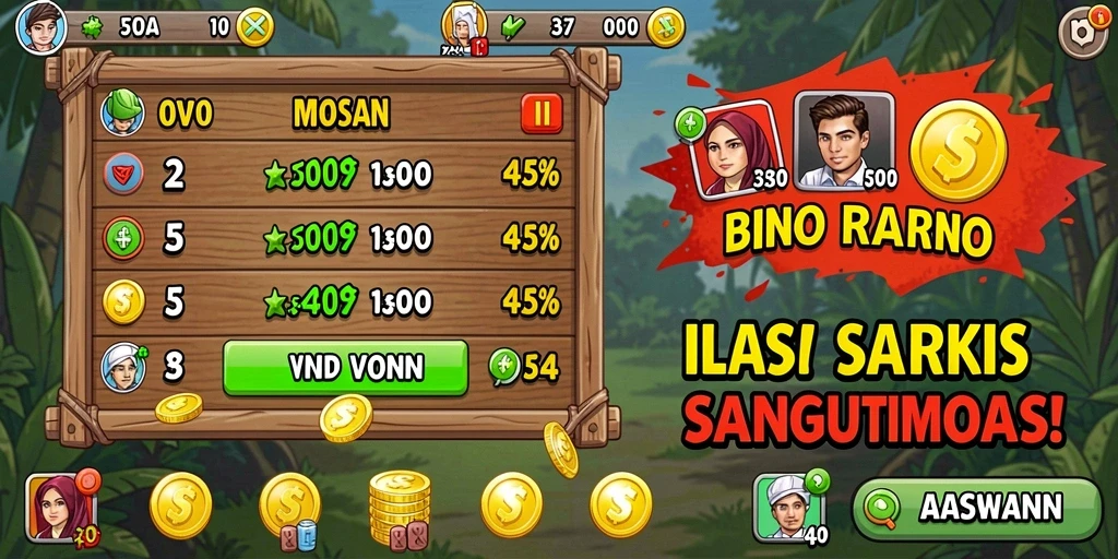Tampilan antarmuka yang menarik dan mudah digunakan.