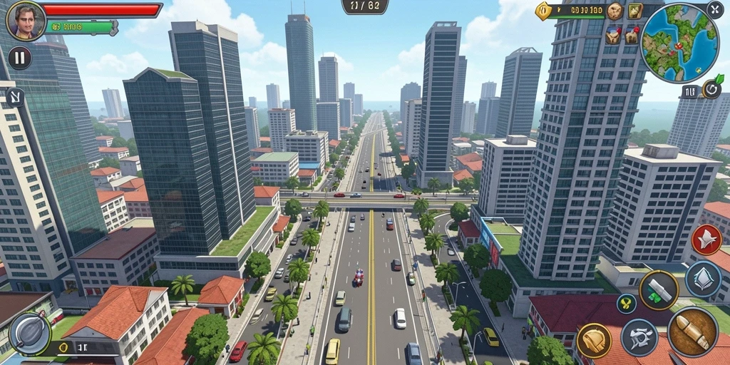 Tampilan antarmuka yang modern dan mudah digunakan.