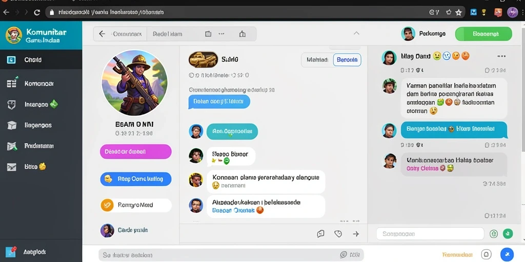 Tangkapan layar yang menunjukkan permainan slot yang seru.