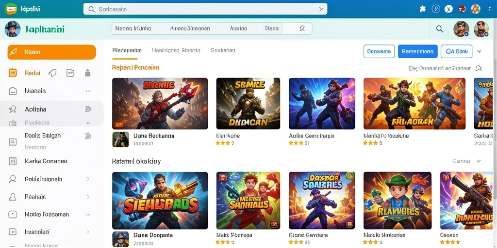 Screenshot aplikasi KOITOTO menunjukkan antarmuka pengguna yang menarik.