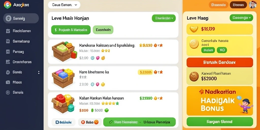 Tampilan grafis yang menakjubkan dan penuh warna.