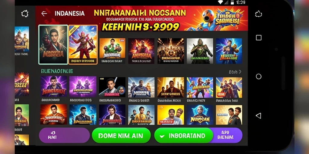 Tampilan antarmuka yang modern dan ramah pengguna.