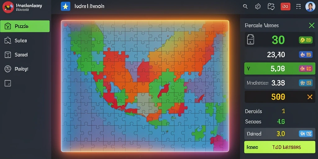 Tampilan grafis yang menarik dan warna-warni.