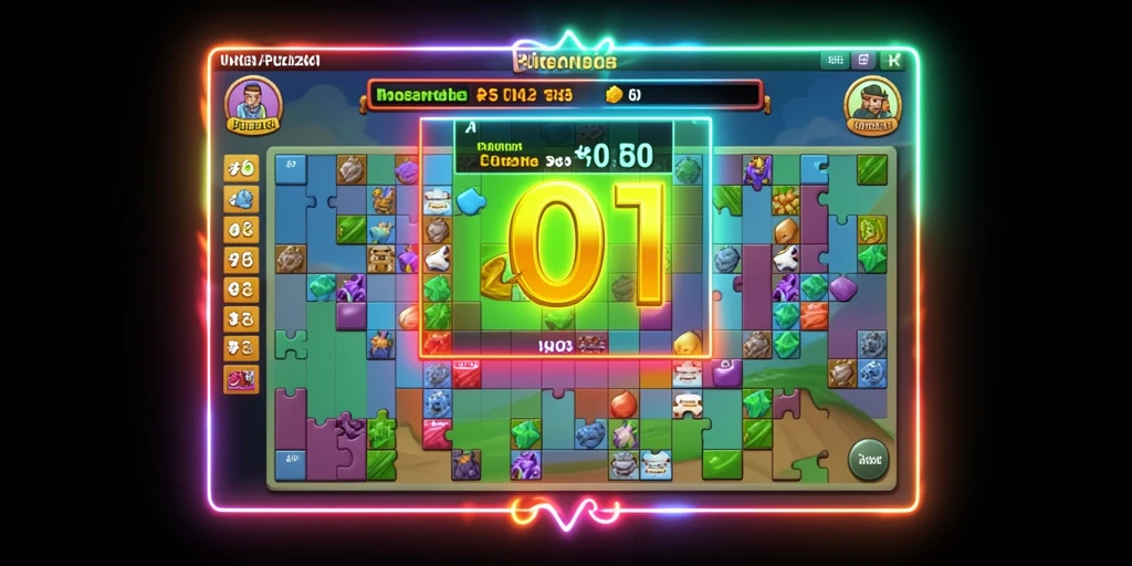 Screenshot menunjukkan tampilan permainan slot yang menarik.