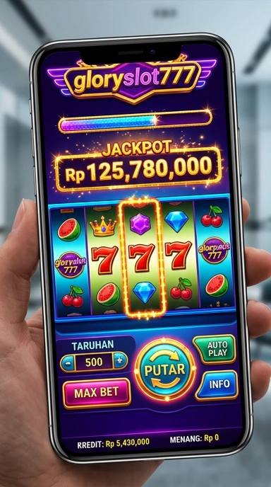 Pratinjau antarmuka gloryslot777 — aplikasi APK resmi Android v3.6.5
